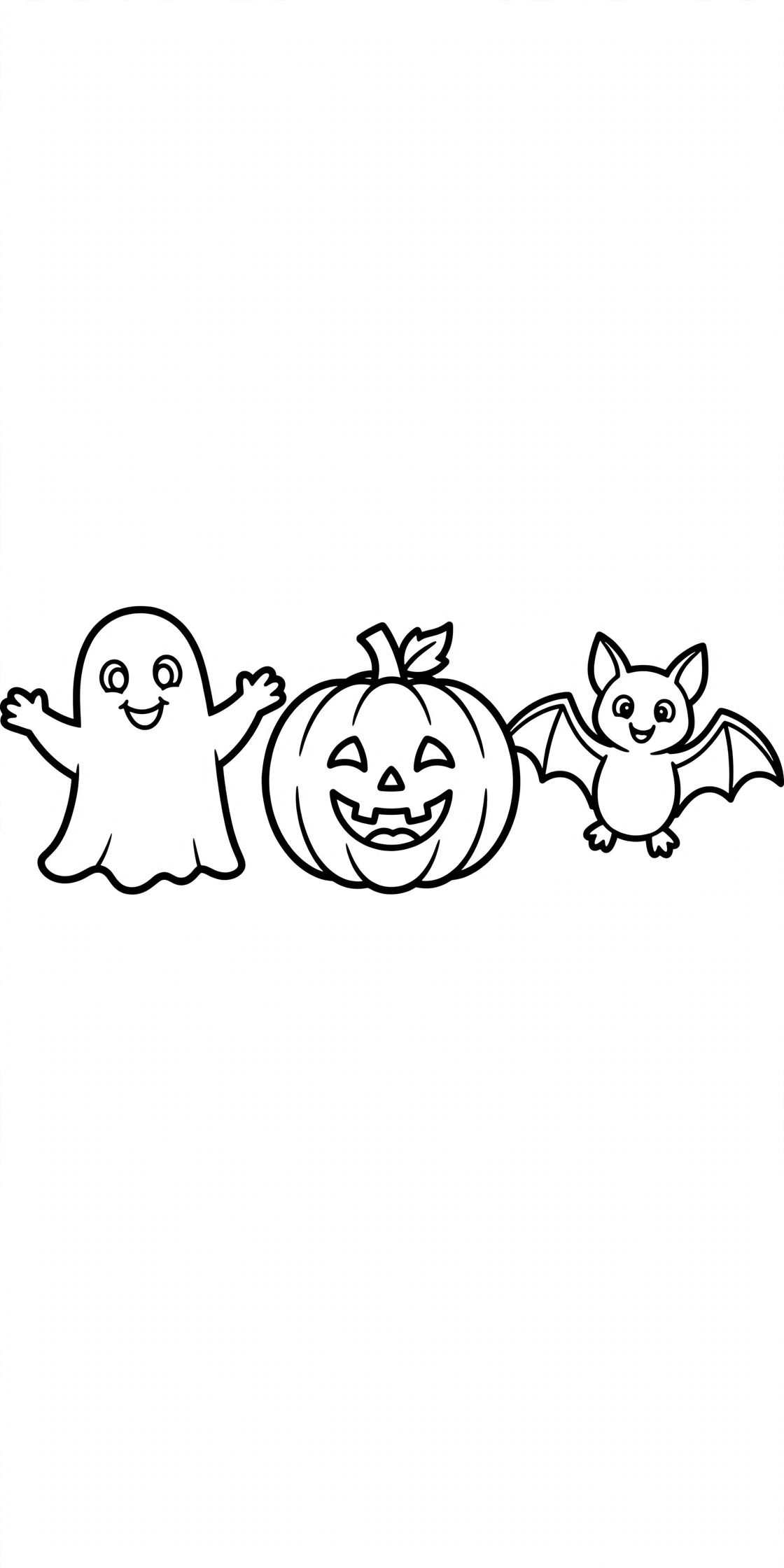 Free printable Halloween coloring page for kids
