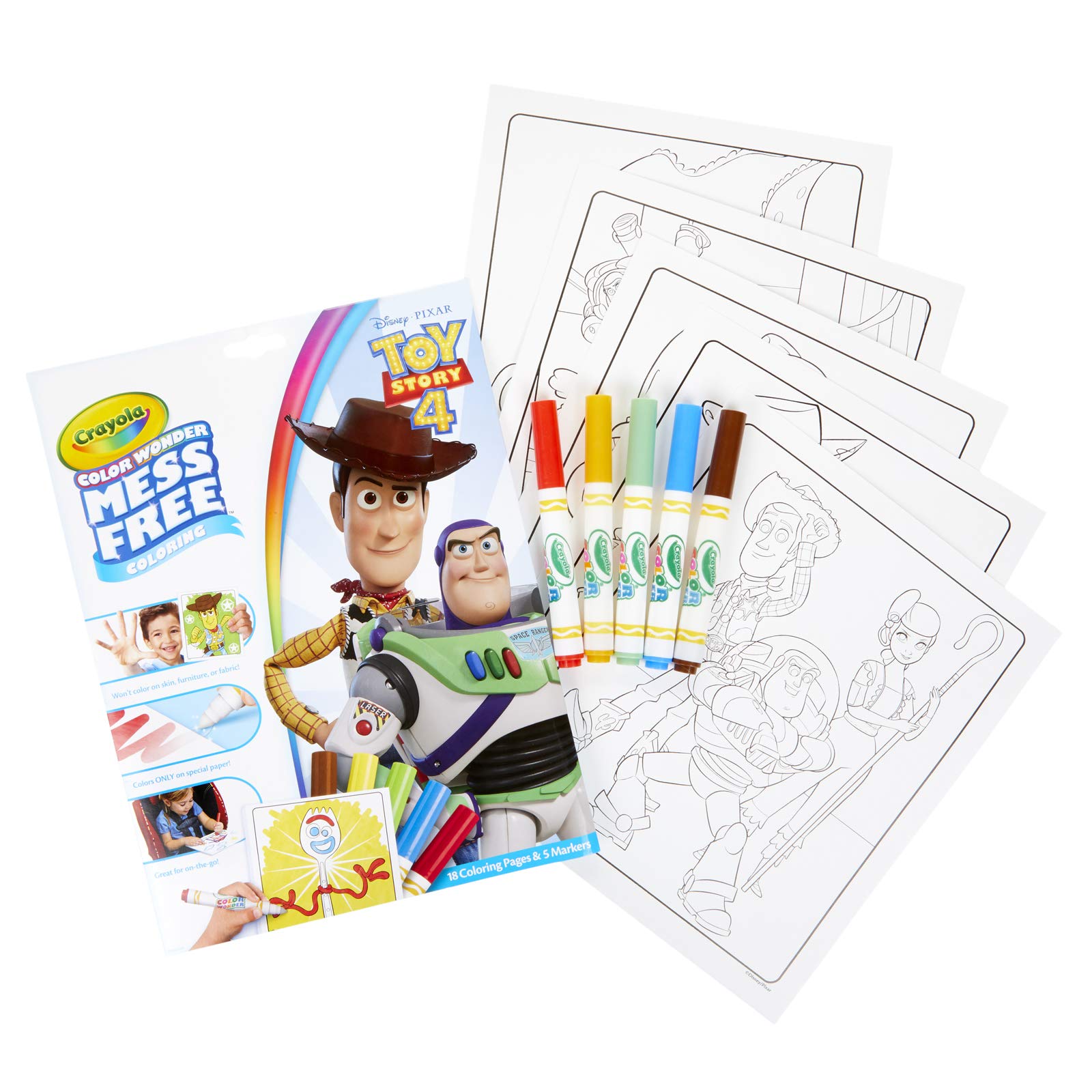 Crayola Color Wonder Toy Story coloring set